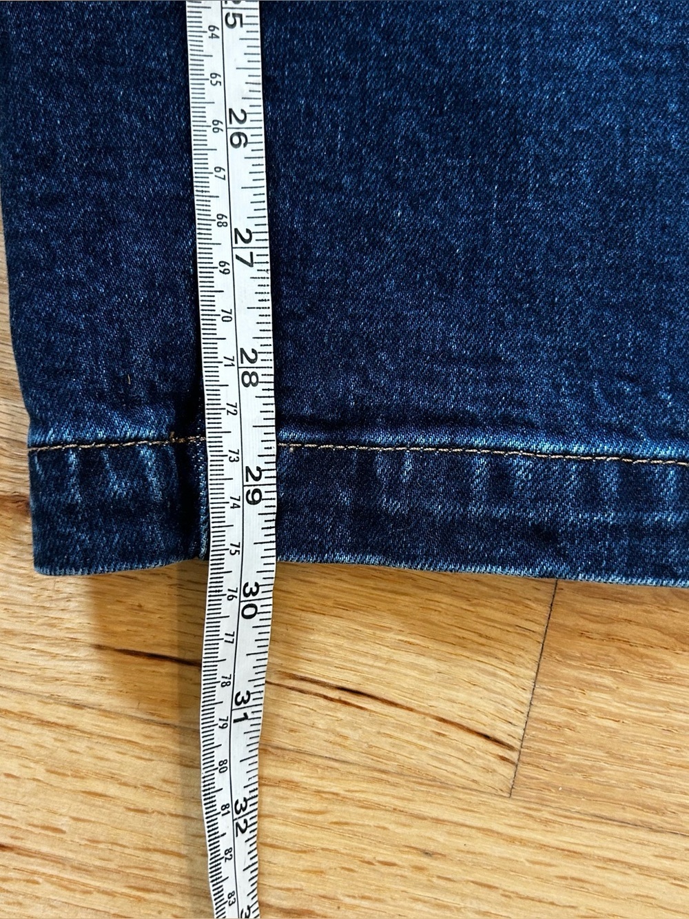 Madewell Curvy Emmett Wide Leg Jeans Dark Wash High Rise Size 29 Denim - Picture 14 of 14